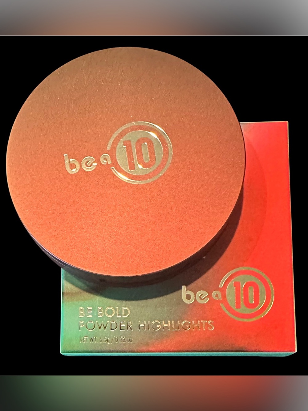 NIB Be a 10 Be Bold Powder Highlights in Be Feisty / Bronze MSRP $30